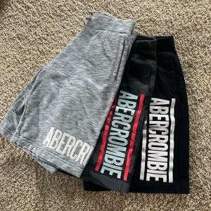 3 pack Abercrombie Sweat shorts